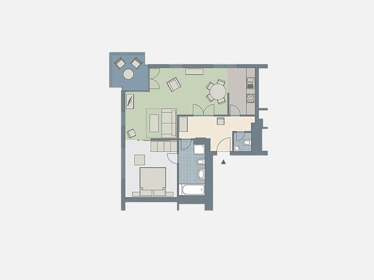 Appartement mit 1 Schlafzimmer und Balkon D132 Ostseebad Heringsdorf Exterior foto