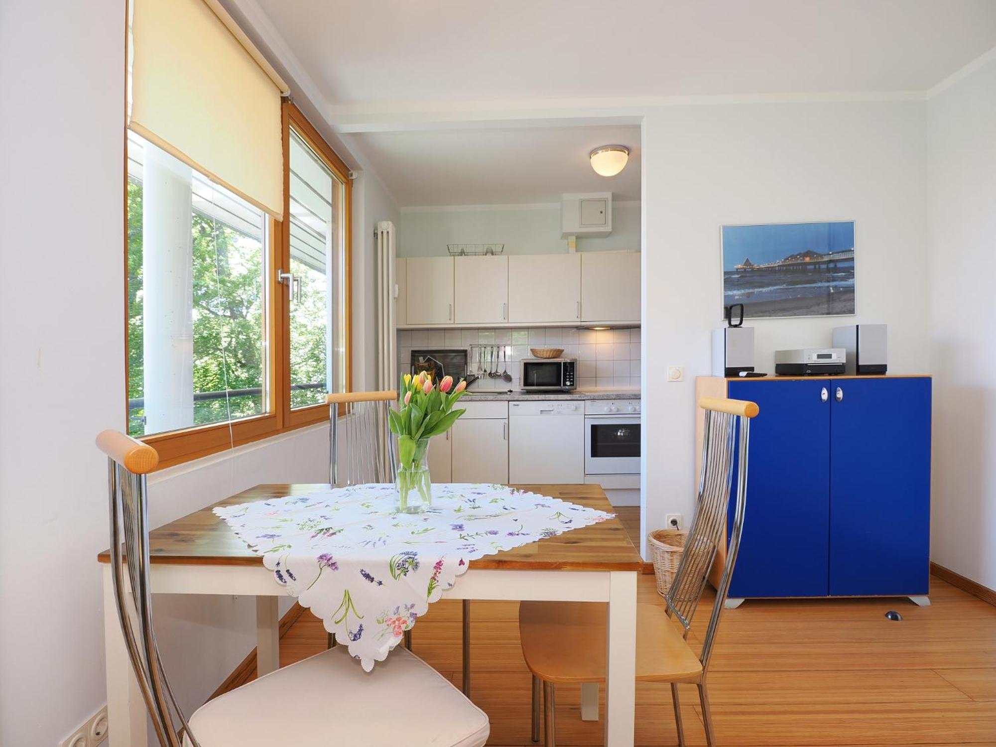 Appartement mit 1 Schlafzimmer und Balkon D132 Ostseebad Heringsdorf Exterior foto