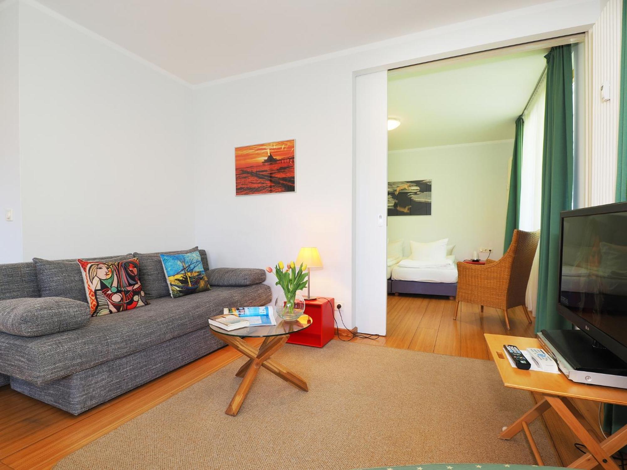 Appartement mit 1 Schlafzimmer und Balkon D132 Ostseebad Heringsdorf Exterior foto
